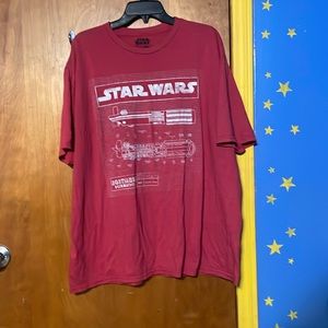 Men’s Star Wars XXL Lightsaber tee